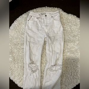 Abercrombie & Fitch The ankle straight Ultra High Rise